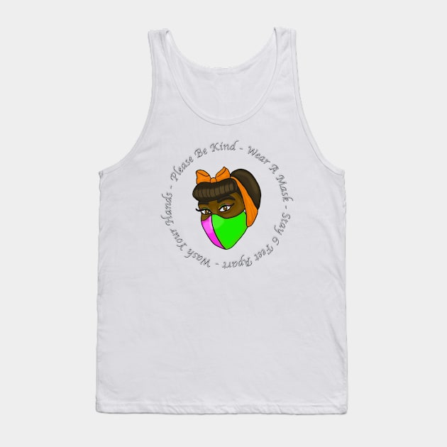 Please Be Kind Tank Top by tesiamarieart